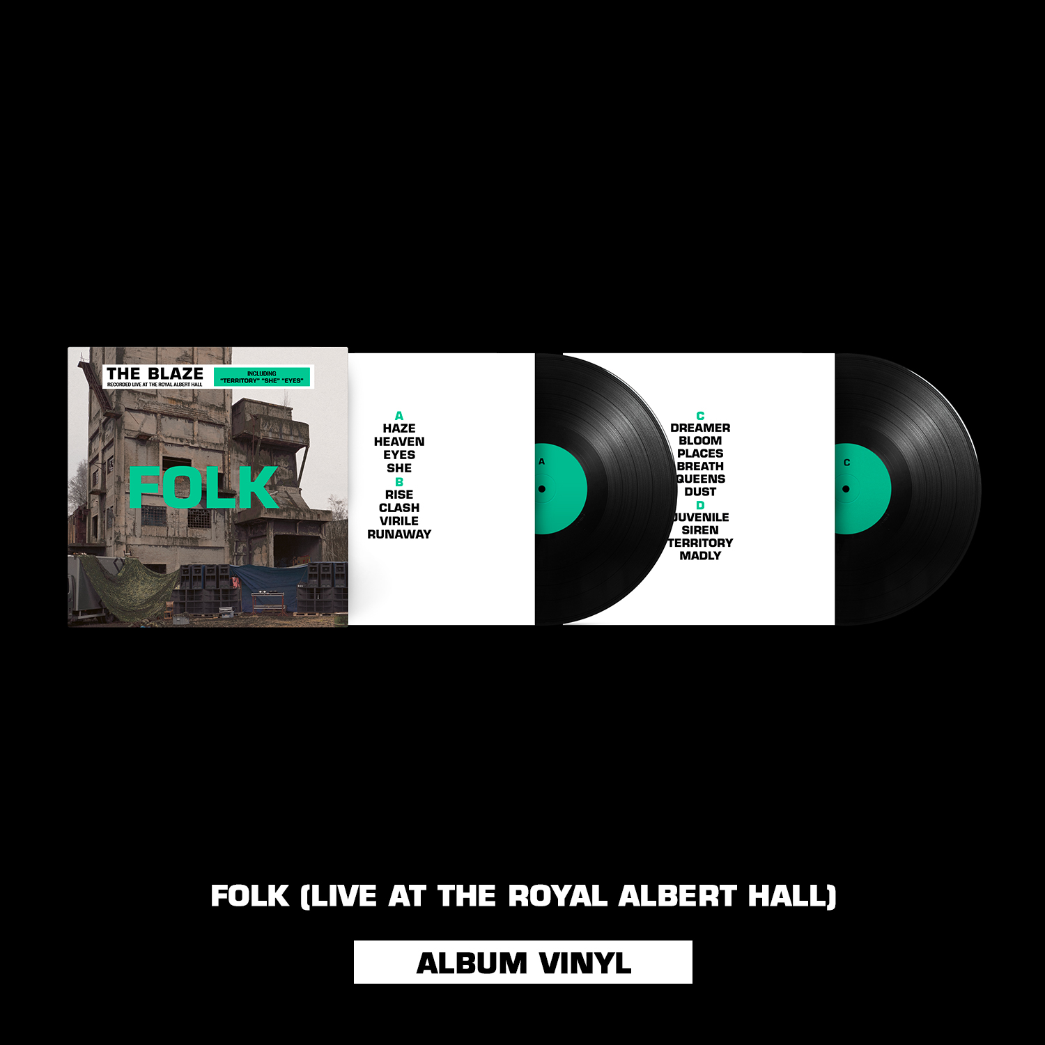 The Blaze FOLK LP